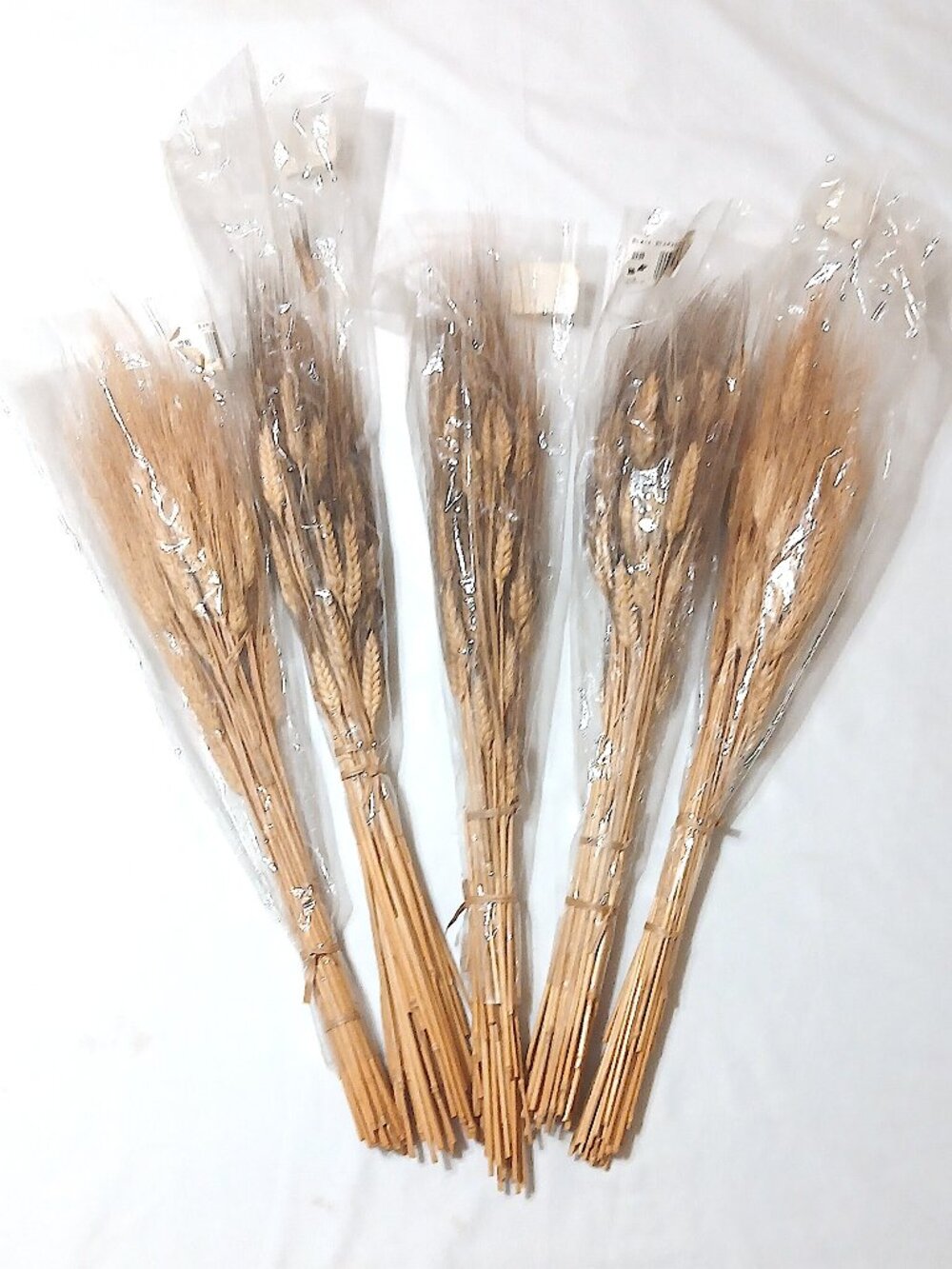 Dried Wheat Bundles (5) – Rustic Farmhouse / Wedding Decor